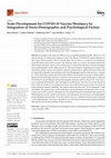 Research paper thumbnail of Scale Development for COVID-19 Vaccine Hesitancy by Integration of Socio-Demographic and Psychological Factors