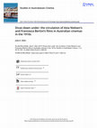 Research paper thumbnail of Divas down under: the circulation of Asta Nielsen's and Francesca Bertini’s films in Australian cinemas in the 1910s