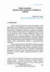 Research paper thumbnail of Mente irresoluta: Apuntes sobre humanos e inteligencia artificial