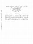 Research paper thumbnail of Invariant Manifolds for Competitive Discrete Systems in the Plane