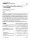 Research paper thumbnail of Long-term hydrodynamic effects of the All-American Canal lining in an arid transboundary multilayer aquifer: Mexicali Valley in north-western Mexico