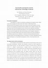 Research paper thumbnail of Sustainable consumption and the Information Technology revolution