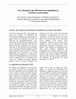 Research paper thumbnail of Des entreprises qui affrontent la compétition en territoire rural acadien