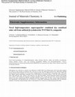 Research paper thumbnail of Novel high-temperature supercapacitor combined dye sensitized solar cell from a sulfated β-cyclodextrin/PVP/MnCO3 composite