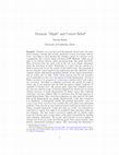 Research paper thumbnail of Dynamic "Might" and Correct Belief