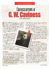 Research paper thumbnail of Conozcamos a G. W. Caviness