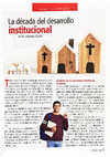 Research paper thumbnail of La decada del desarrollo institucional