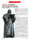 Research paper thumbnail of Lutero: el hombre que cambio el mundo