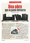 Research paper thumbnail of Una obra que no puede detenerse