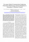 Research paper thumbnail of Free-space optical communication employing polarization shift keying coherent modulation in atmospheric turbulence channel