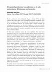 Research paper thumbnail of El Español Profesional y Académico en el aula universitaria. El discurso oral y escrito