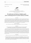 Research paper thumbnail of Revitalizacija stavb kulturne dediščine preko javno-zasebnega partnerstva. Primer Občine Črnomelj