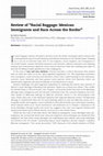 Research paper thumbnail of Review of “Racial Baggage: Mexican Immigrants and Race Across the Border”