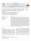 Research paper thumbnail of First molecular evidence of Equine Granulocytic Anaplasmosis in Pakistan