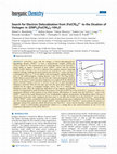 Research paper thumbnail of Search for Electron Delocalization from [Fe(CN)6]3– to the Dication of Viologen in (DNP)3[Fe(CN)6]2·10H2O