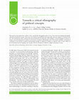 Research paper thumbnail of Towards a critical ethnography of political concepts