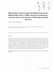 Research paper thumbnail of Measurements of bones of seven female Barrosãs and one male barrosão (Bos taurus L. 1758): a baseline for zooarchaeologists with notes on the evolution of Portuguese aurochsen and cattle