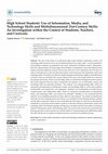 Research paper thumbnail of High School Students’ Use of Information, Media, and Technology Skills and Multidimensional 21st-Century Skills: An Investigation within the Context of Students, Teachers, and Curricula