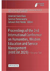 Research paper thumbnail of Proceedings of the 2nd International Conference on Humanities, Wisdom Education and Service Management (HWESM 2023