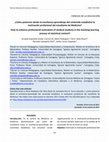 Research paper thumbnail of CIENCIAS DE LA EDUCACIÓN ¿Cómo potenciar desde la enseñanza-aprendizaje del contenido estadístico la motivación profesional del estudiante de Medicina? How to enhance professional motivation of medical students in the teaching-learning process of statistical content?