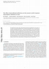 Research paper thumbnail of The effect of parvalbumin deficiency on the acoustic startle response and prepulse inhibition in mice