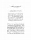 Research paper thumbnail of Prompt Interval Temporal Logic ( extended version )