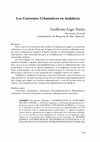 Research paper thumbnail of Los Convenios Urbanísticos en Andalucía