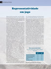 Research paper thumbnail of Representatividade em jogo