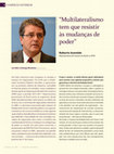 Research paper thumbnail of Multilateralismo tem que resistir às mudanças de poder