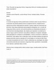 Research paper thumbnail of Para além da segurança hídrica: insegurança hídrica em moradias precárias em tempo de pandemia