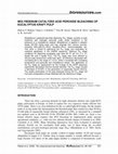 Research paper thumbnail of Molybdenum catalyzed acid peroxide bleaching of eucalyptus kraft pulp