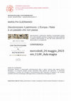 Research paper thumbnail of Guermandi locandina 24 maggio