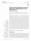 Research paper thumbnail of Tyrosine Kinase Signaling in Cancer Metabolism: PKM2 Paradox in the Warburg Effect