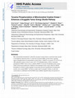 Research paper thumbnail of Tyrosine Phosphorylation of Mitochondrial Creatine Kinase 1 Enhances a Druggable Tumor Energy Shuttle Pathway