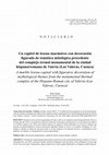 Research paper thumbnail of Un capitel de lesena marmóreo con decoración figurada de temática mitológica procedente del complejo termal monumental de la ciudad hispanorromana de Valeria (Las Valeras, Cuenca).