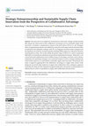 Research paper thumbnail of Strategic Entrepreneurship and Sustainable Supply Chain Innovation from the Perspective of Collaborative Advantage