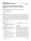 Research paper thumbnail of Diversity of Chondracanthus (Gigartinaceae, Rhodophyta) on the Brazilian coast based on molecular and morphological evidences