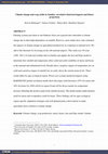 Research paper thumbnail of Climate change and crop yields in Zambia: correlative historical impacts and future projections