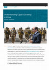 Research paper thumbnail of Understanding Egypt’s Strategy in Libya