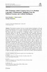 Research paper thumbnail of (with G. Mazziotti and E. Bonadio), Will Technology-Aided Creativity Force Us to Rethink Copyright’s Fundamentals? Highlights from the Platform Economy and Artificial Intelligence, IIC - International Review of Intellectual Property and Competition Law, Vol. 53(8) (2022) pp. 1174-1200,