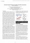 Research paper thumbnail of Electronic Transport Properties in Graphene Nanoribbons and Junctions