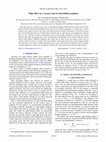 Research paper thumbnail of Edge effect on a vacancy state in semi-infinite graphene