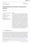 Research paper thumbnail of Group-identification, collectivism, and perspectival autonomy