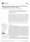 Research paper thumbnail of Enhancing Student Engagement: Harnessing “AIED”’s Power in Hybrid Education—A Review Analysis