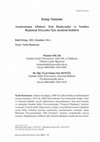 Research paper thumbnail of Araştırmanın Alfabesi: Yeni Başlayanlar ve Yeniden Başlamak İsteyenler İçin Akademi Kültürü The Alphabet of Research: The Culture of Academia for Beginners and Those Who Want to Start Again