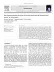 Research paper thumbnail of The commercialisation decisions of research-based spin-off: Targeting the market for technologies