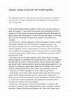 Research paper thumbnail of Review: The Xinjiang emergency