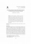 Research paper thumbnail of An Anatomy of Sections 13 and 14 of the Transfer of Property Act, 1882: Dissecting the Rule against Perpetuities.