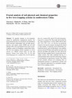 Research paper thumbnail of Fractal analysis of soil physical and chemical properties in five tree-cropping systems in southwestern China