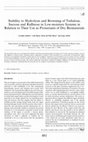 Research paper thumbnail of Stability to Hydrolysis and Browning of Trehalose, Sucrose and Raffinose in Low-moisture Systems in Relation to Their Use as Protectants of Dry Biomaterials